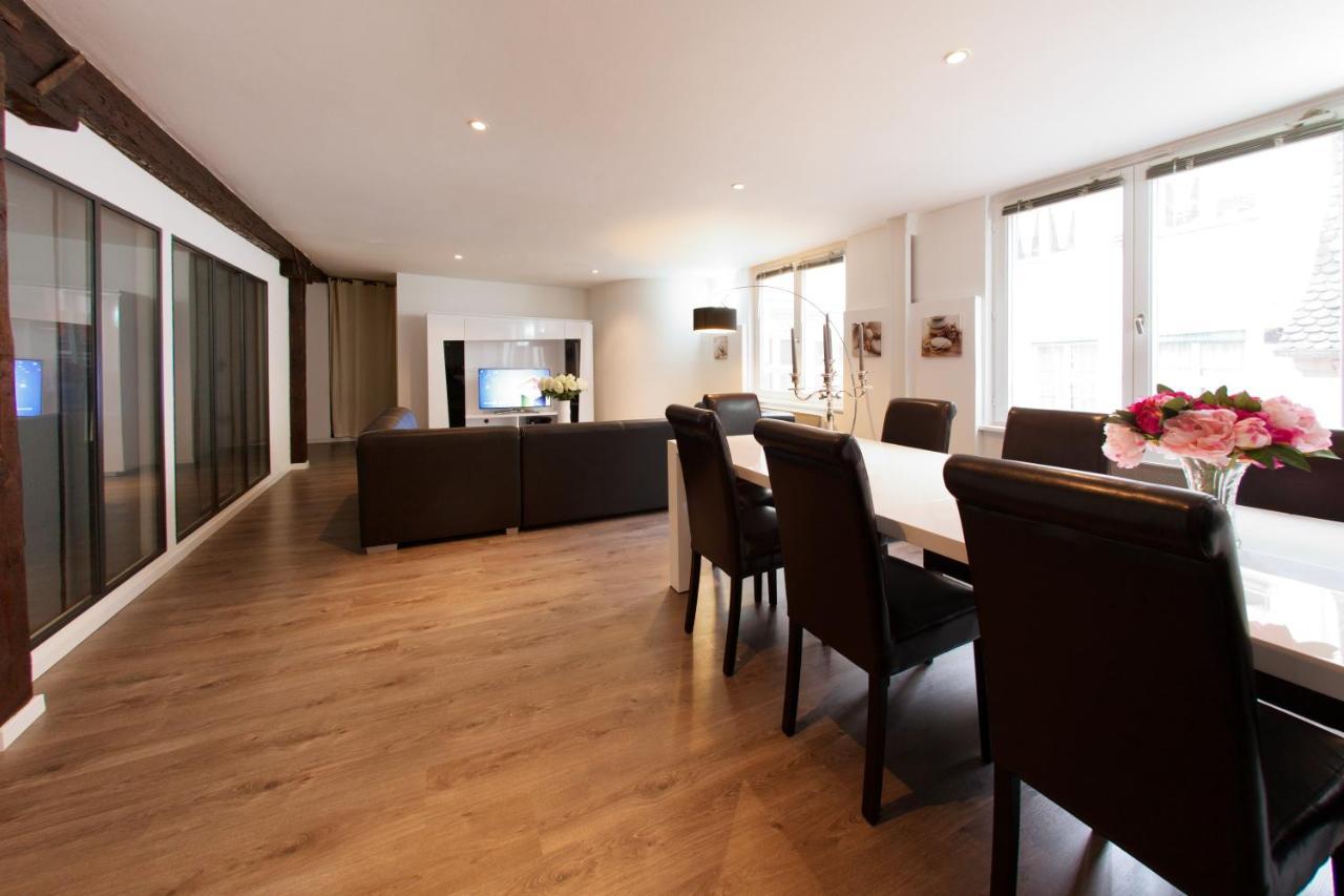 Le Corbeau - Grand Appartement Strasbourg Centre, Calme Dış mekan fotoğraf