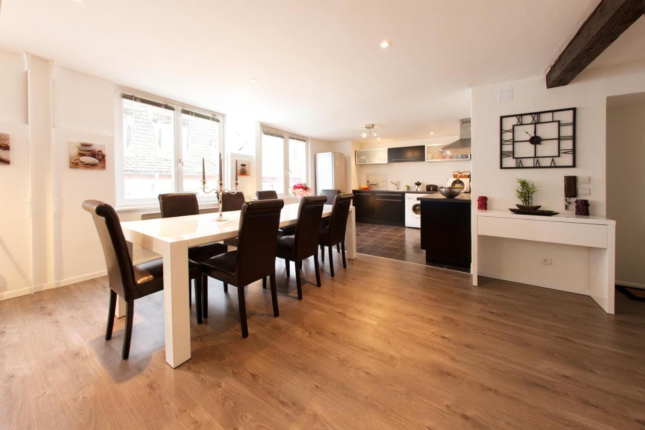 Le Corbeau - Grand Appartement Strasbourg Centre, Calme Dış mekan fotoğraf